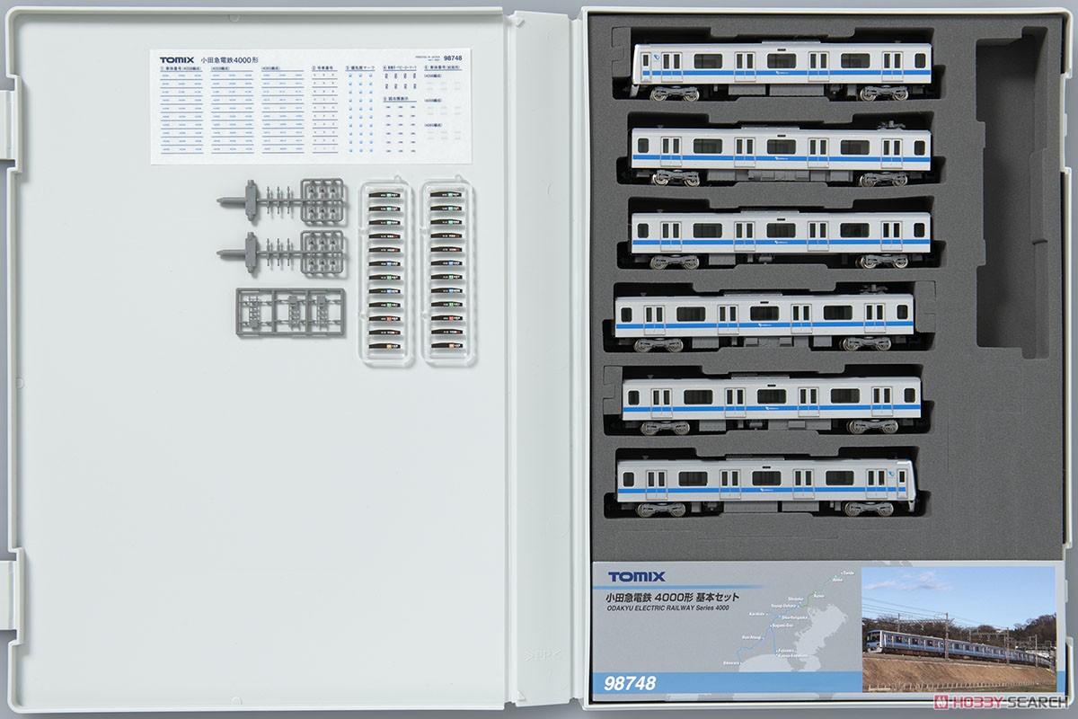 小田急電鉄 4000形 基本セット (基本・6両セット) (鉄道模型) 商品画像14