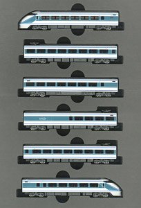 Tobu Series 100 Spacia (`Iki` Color) Set (6-Car Set) (Model Train)
