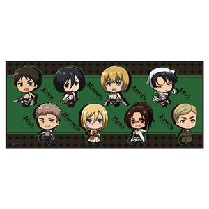 Attack on Titan Character Big Towel B (Anime Toy)