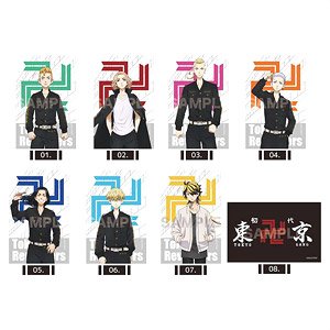 Tokyo Revengers Satin Sticker Vol.1 (Set of 8) (Anime Toy)