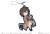 Bungo Stray Dogs Wan! Big Rubber Strap 02 Osamu Dazai (Anime Toy) Item picture1