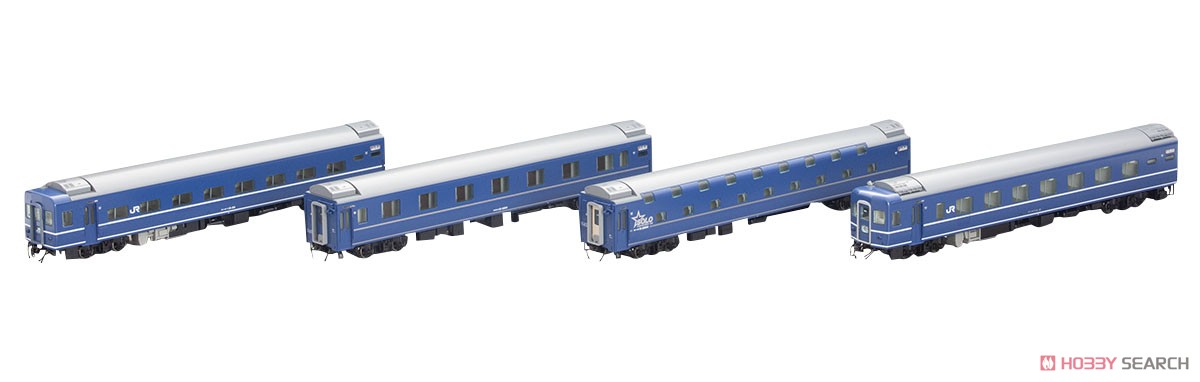 16番(HO) JR 14系15形 特急寝台客車 (富士・はやぶさ) セット (4両セット) (鉄道模型) 商品画像9
