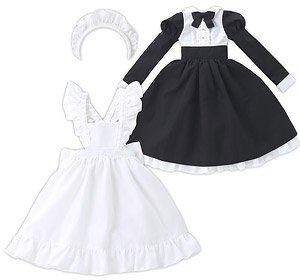 45 Classical Maid Set (Black) (Fashion Doll)