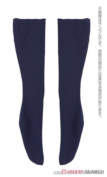 45 ハイソックス (ネイビー) (ドール) 商品画像1