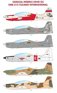 EMB-312 Tucano International (Decal)