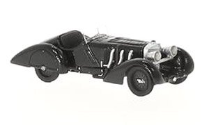 (HO) Mercedes SSK Count Trossi 1932 Black (Model Train)