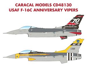 F-16C Anniversary Vipers (Decal)