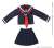 Long-sleeved Sailor Suit II (Navy x Red) (Fashion Doll) Item picture1