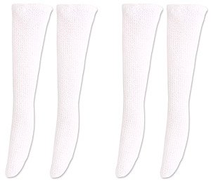 High Socks Set II (White) (Fashion Doll)