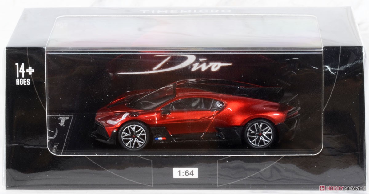 Bugatti Divo Red (Diecast Car) Package1