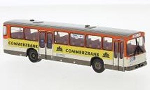 (HO) Mercedes O 307 Long Distance Bus Frankfurt 1972 `Commerzbank` (Model Train)