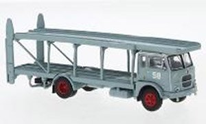 (HO) フィアット 642 カートランスポーター 1962 ブルーグレー, Turnummer 58 (鉄道模型)