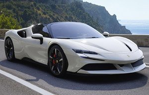 Ferrari SF90 Spider Avus White (ミニカー)