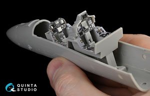 F/A-18F (後期型)/EA-18G 内装3Dデカール (ハセガワ用) (プラモデル)