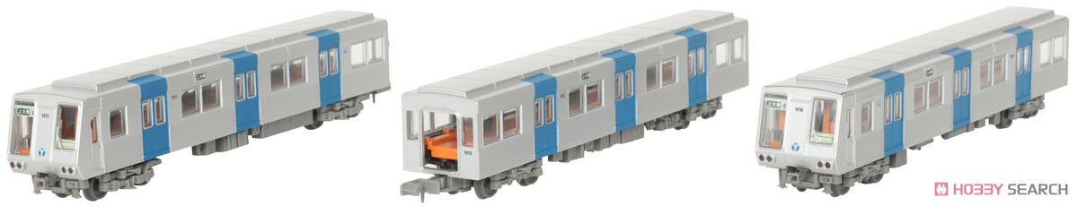 鉄道コレクション 横浜市営地下鉄 1000形 (非冷房車) 3両セット (3両セット) (鉄道模型) 商品画像6