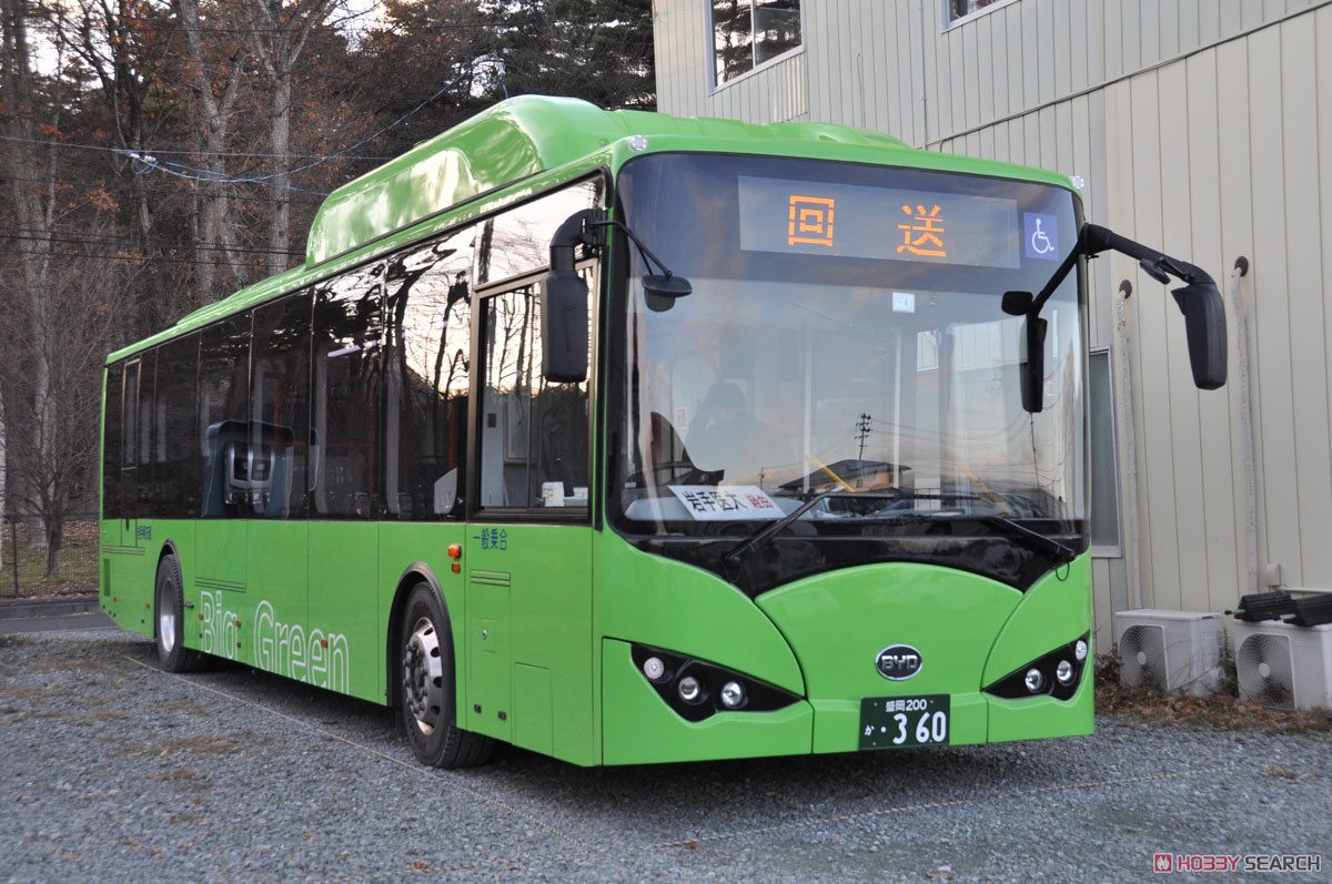 ザ・バスコレクション 岩手県交通 BYD K9 (鉄道模型) その他の画像4