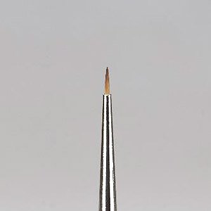 Kamifude Short Hard Face Fine Brush (w/ Cap) (Hobby Tool)
