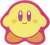 Kirby`s Dream Land Kirby Muteki! Suteki! Closet Kirby Shape Can Badge (4) Yellow (Anime Toy) Item picture1