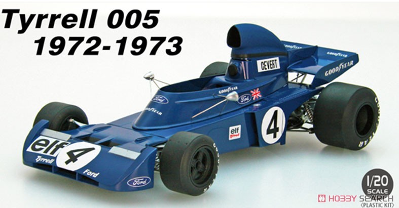 Tyrrell 005 1972-1973 (プラモデル) 商品画像1