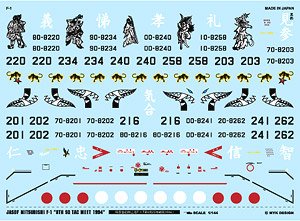 航空自衛隊 F-1支援戦闘機 「第8飛行隊戦競1994」 (デカール)