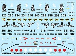 JASDF Mitsubishi F-1 `8th Sq Tac Meet 1994` (Decal)