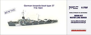 独・水雷艇37型 T-18 1941年 (プラモデル)