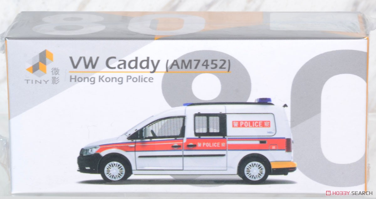 Tiny City No.80 フォルクスワーゲン キャディ 警察車両 (AM7452) (ミニカー) パッケージ1