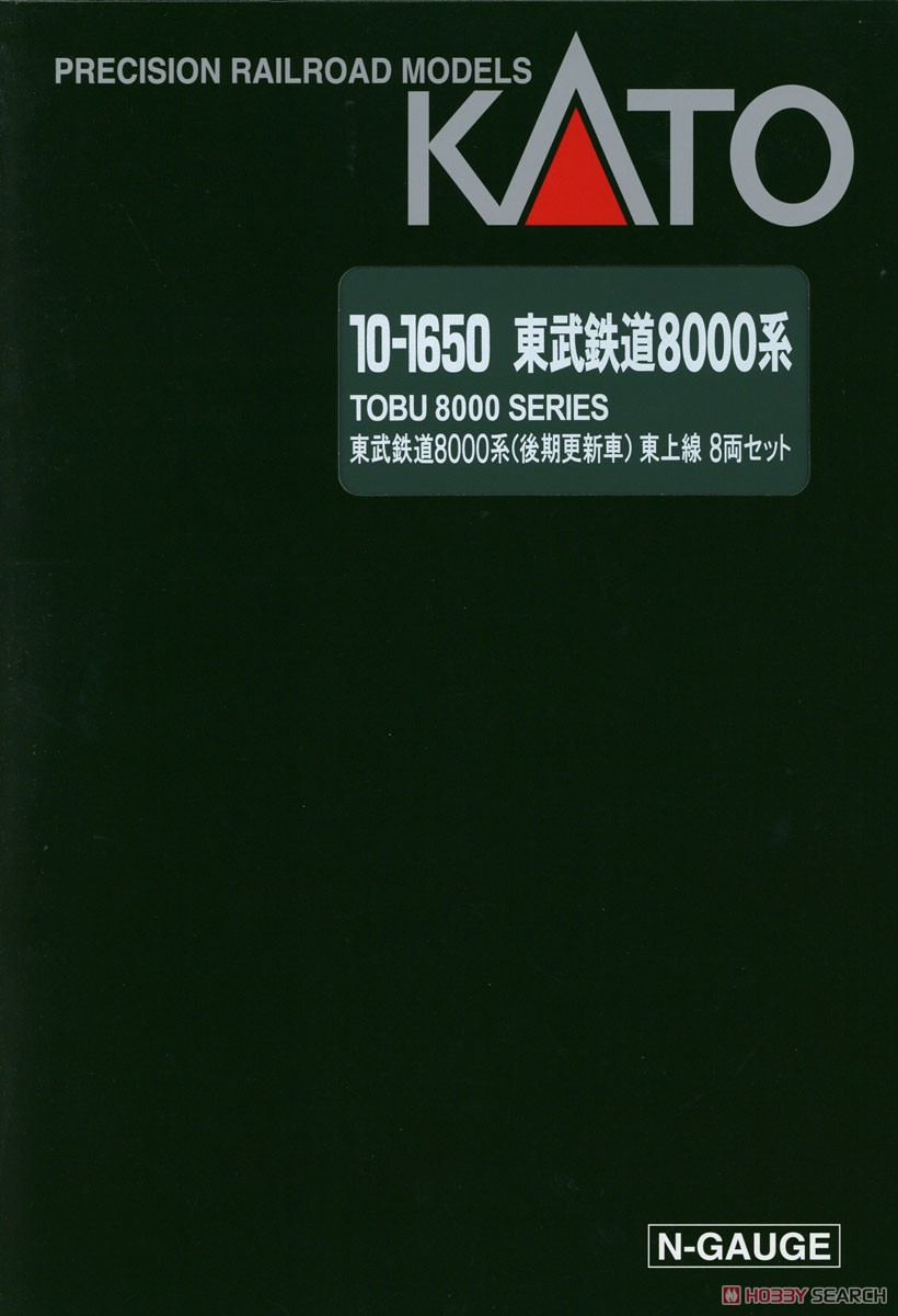 東武鉄道 8000系 (後期更新車) 東上線 8両セット (8両セット) (鉄道模型) パッケージ1