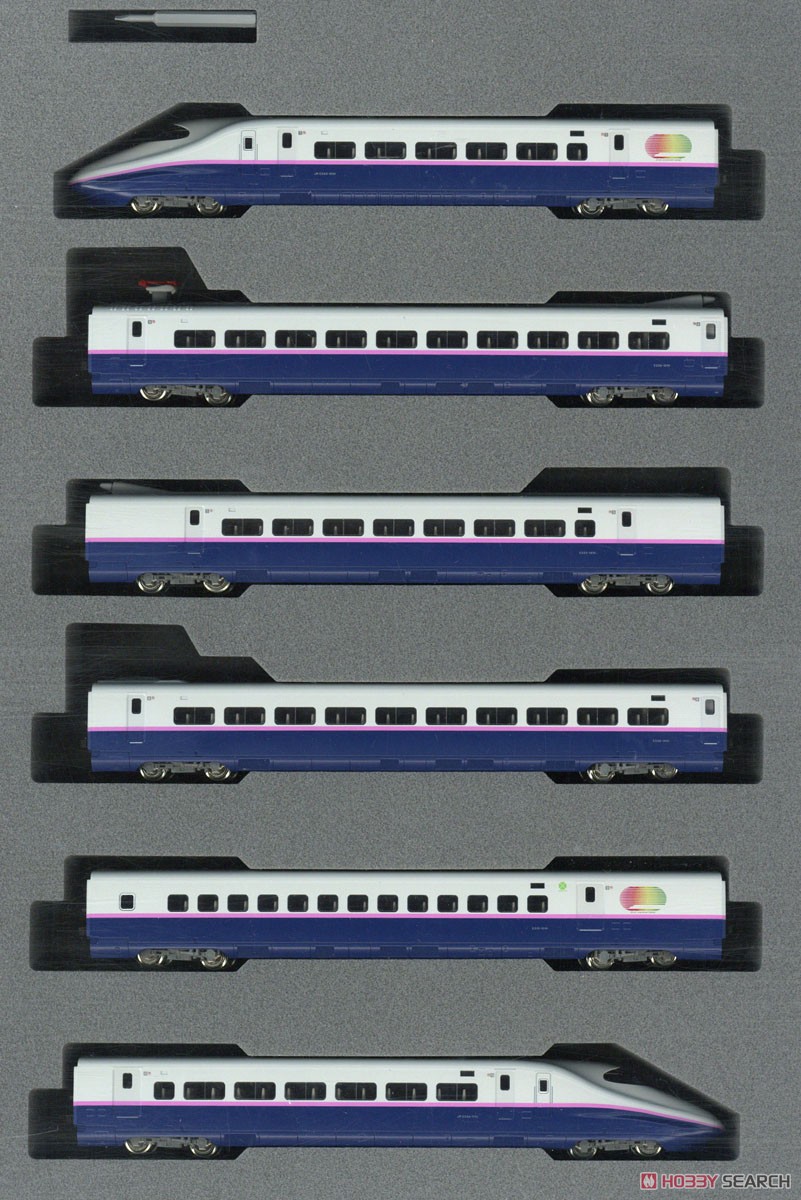 E2系1000番台 新幹線 「やまびこ・とき」 6両基本セット (基本・6両セット) (鉄道模型) 商品画像1