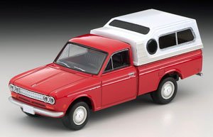 TLV-194a Datsun Truck Type North American (Red) (Diecast Car)