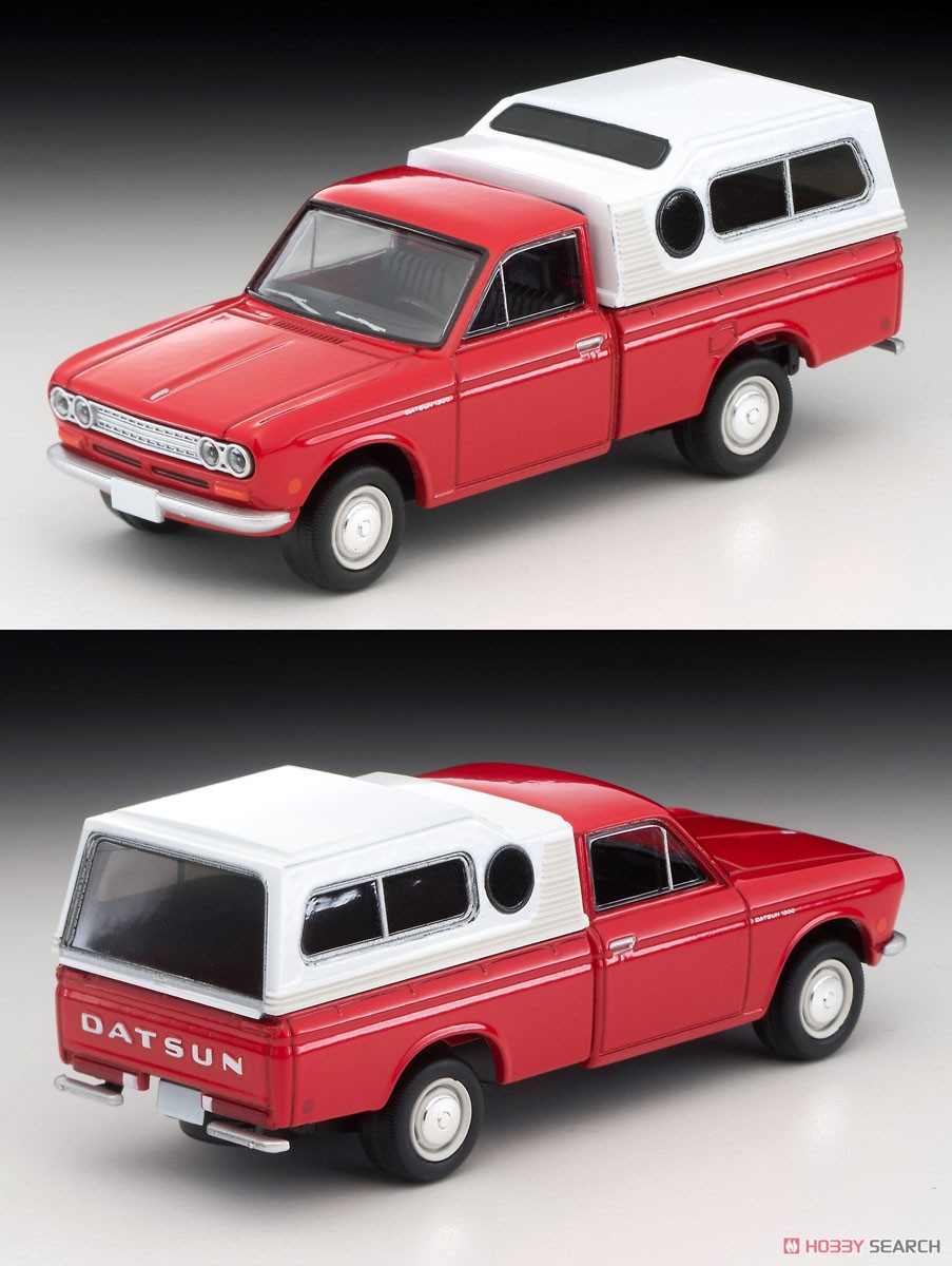 TLV-194a Datsun Truck Type North American (Red) (Diecast Car) Item picture1