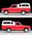 TLV-194a Datsun Truck Type North American (Red) (Diecast Car) Item picture2