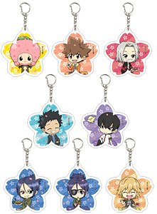 Acrylic Key Ring [Katekyo Hitman Reborn!] 15 Ohanami Ver. (Set of 8) (Anime Toy)