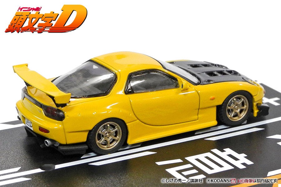 Initial D Set Vol.3 Keisuke Takahashi RX-7 (FD3S) & Go Hojo NSX(NA1) (Diecast Car) Item picture6