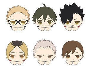 Haikyu!! Hug Character Collection 2 (Set of 6) (Anime Toy)
