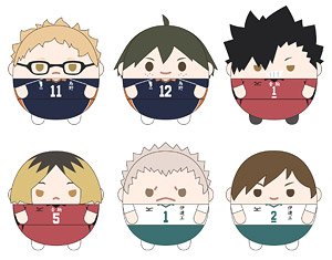 Haikyu!! Fuwakororin 2 (Set of 6) (Anime Toy)