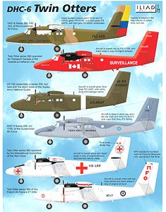 DHC-6 Twin Otters (Decal)