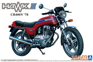 Honda CB400N Hawk-III `78 (Model Car)