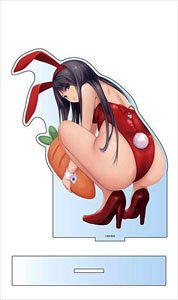 Coffee Kizoku Big Acrylic Stand Rika Shiramine Bunny Ver. (Anime Toy)