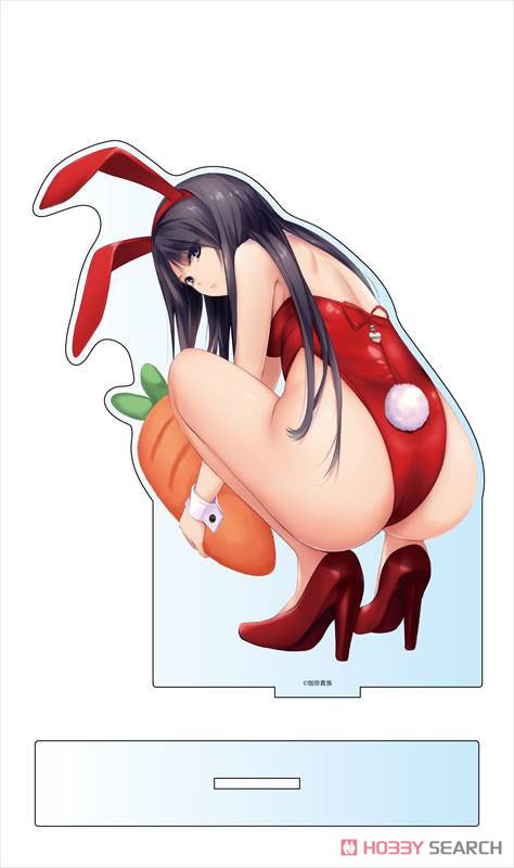 Coffee Kizoku Big Acrylic Stand Rika Shiramine Bunny Ver. (Anime Toy) Item picture1