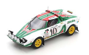 Lancia Stratos HF No.10 Rally Monte Carlo 1976 Sandro Munari Silvio Maiga (ミニカー)