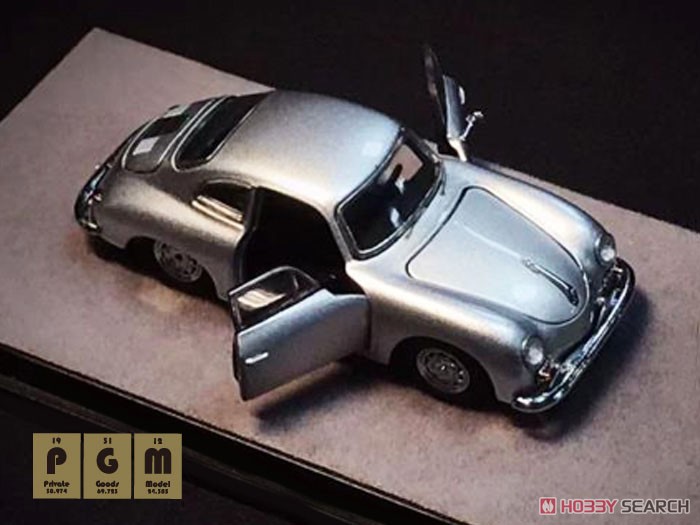 Porsche 356 Silver ※フル開閉機能付 (ミニカー) 商品画像3