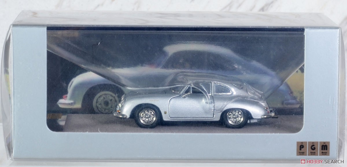 Porsche 356 Silver ※フル開閉機能付 (ミニカー) パッケージ1