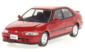 ホンダ シビックフェリオ SiR 1991 レッド (ミニカー)