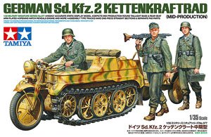 German Sd.Kfz.2 Kettenkraftrad (Mid-Production) (Plastic model)