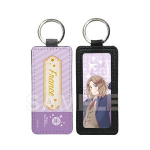 Hetalia: World Stars Leather Key Ring 06 France (Anime Toy)