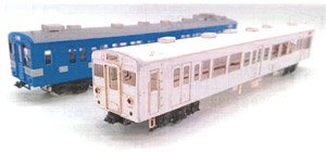 1/80(HO) Series 119 (Kumoha/Kuha) Two Car Paper Kit (2-Car Unassembled Kit) (Model Train)