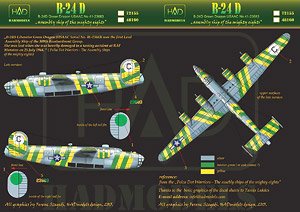 B-24D Green Dragon USAAC (Decal)