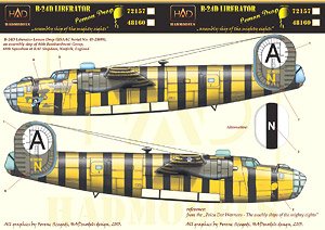 B-24D Lemon Drop USAAC (Decal)
