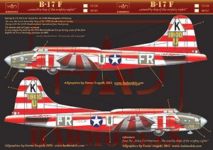 B-17E 「バーミングハム・ ブリッツクリーク」 デカール (デカール)